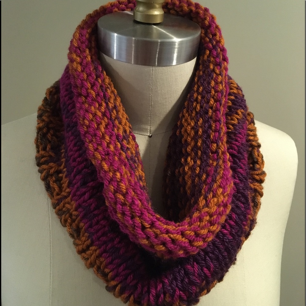 “Abigail English” Handcrafted Cowl Scarf.